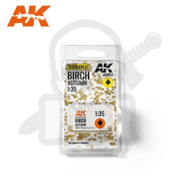 AK Interactive AK8102 Birch Autumn Dry Leaves 1:35