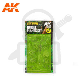 AK Interactive AK8138 Jungle Plants Set 1/32 and 1/35