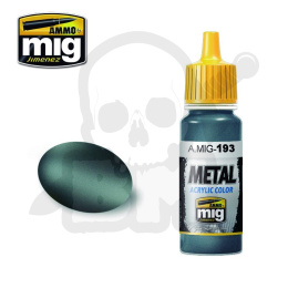 Ammo Mig 0193 Farba akrylowa Bluish Titanium 17ml
