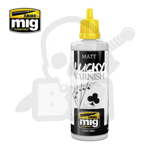 Ammo Mig 2051 Matt Lucky Varnish lakier 60ml