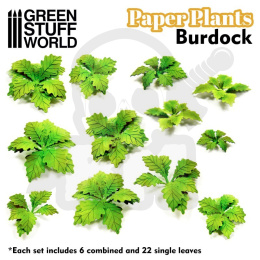 Paper Plants - Burdock