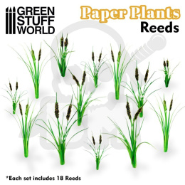 Paper Plants - Reeds - papierowe rośliny