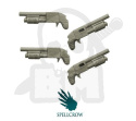 Shotgun Orc Orkowe Strzelby 4 szt. Orcs Shotguns