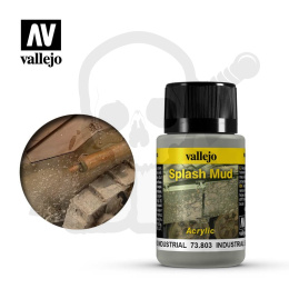 Vallejo 73803 Weathering Effects 40 ml Industrial Splash Mud