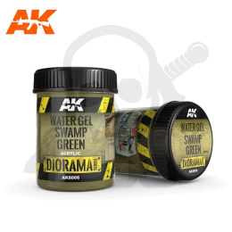 AK Interactive AK8006 Water Gel Swamp Green 250ml
