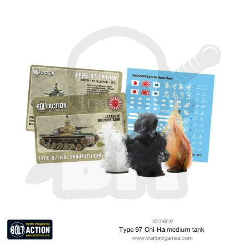 BOLT ACTION Chi-Ha Japanese tank (plastic)
