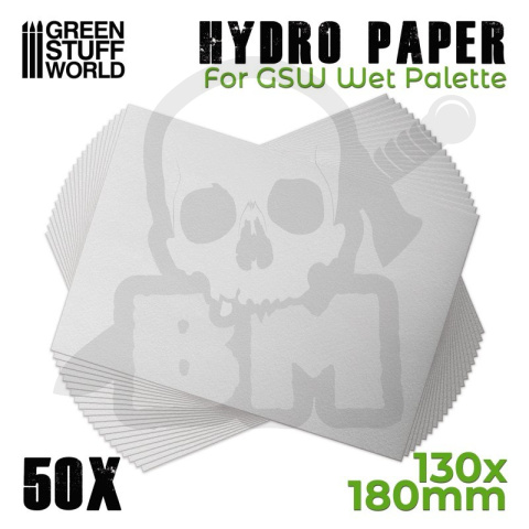Green Stuff Wet Palette Hydro Paper x50