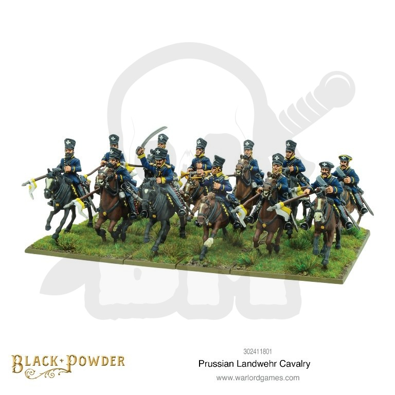 Napoleonic Wars Prussian Landwehr cavalry