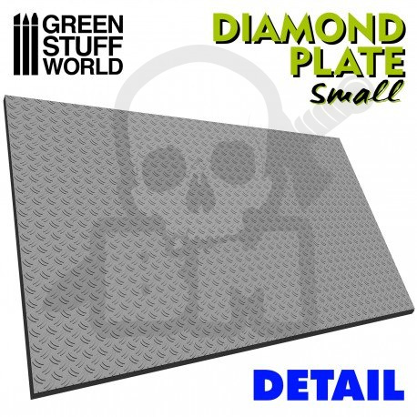 Rolling Pin Diamond Plate - Small wałek do odciskania tekstur