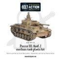 BOLT ACTION Panzer III Ausf J, L, M, N