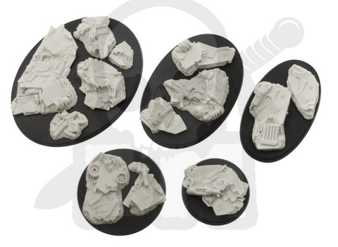 Scrapyard Bases - Basing Kit - złom 13 szt.