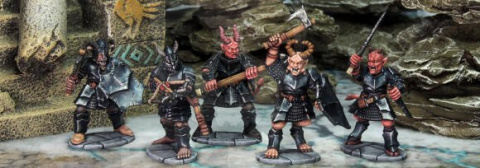 Frostgrave Demons - demony - 20 szt.