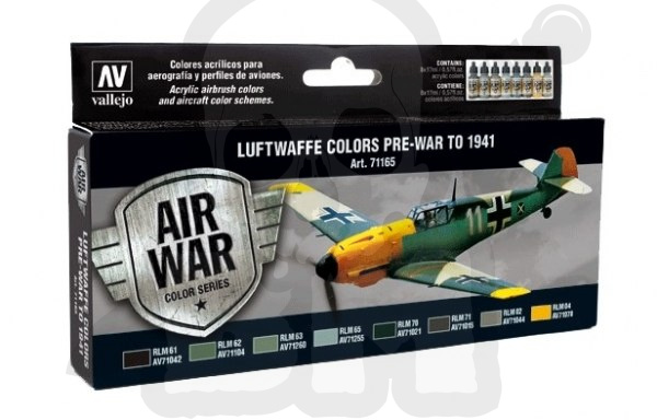 Vallejo 71165 Model Air War Luftwaffe colors pre-war to 1941