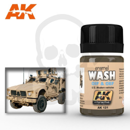 AK Interactive AK121 Oif & Oef - US Vehicles Wash 35ml