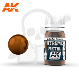 AK Interactive AK474 Xtreme metal bronze 30ml