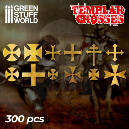 Templar Cross Symbols - 300 letters