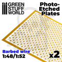 Fototrawione płyty - drut kolczasty Barbed Wire