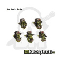 Orc Soviet Heads - 10 szt. ork orki