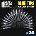 Precyzyjne końcówki do butelek Super Glue 20 szt.