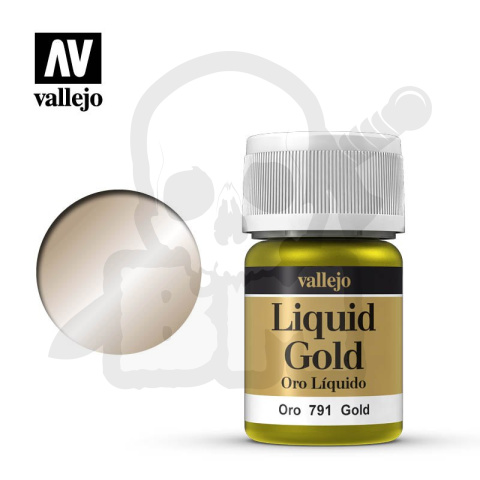 Vallejo 70791 Liquid Gold 35 ml Gold