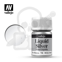 Vallejo 70796 Liquid Gold 35 ml White Gold