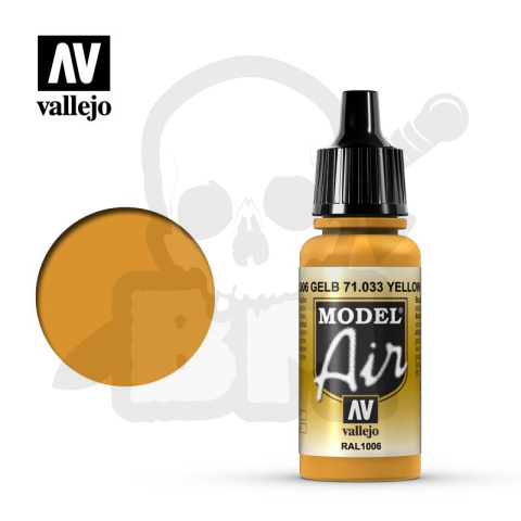 Vallejo 71033 Model Air 17 ml Yellow Ochre