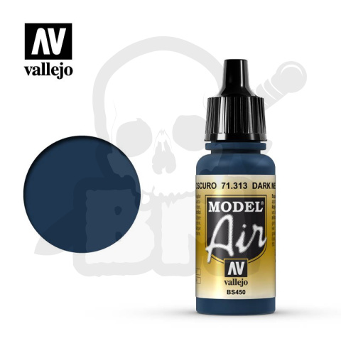 Vallejo 71313 Model Air 17 ml Dark Mediter. Blue