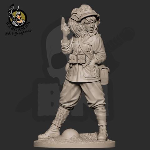 Gina, the Bersagliere (28 mm)