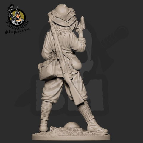 Gina, the Bersagliere (28 mm)