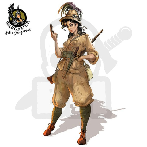 Gina, the Bersagliere (28 mm)