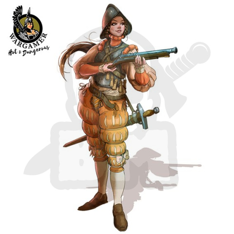 Francesca the Conquistador (28 mm)