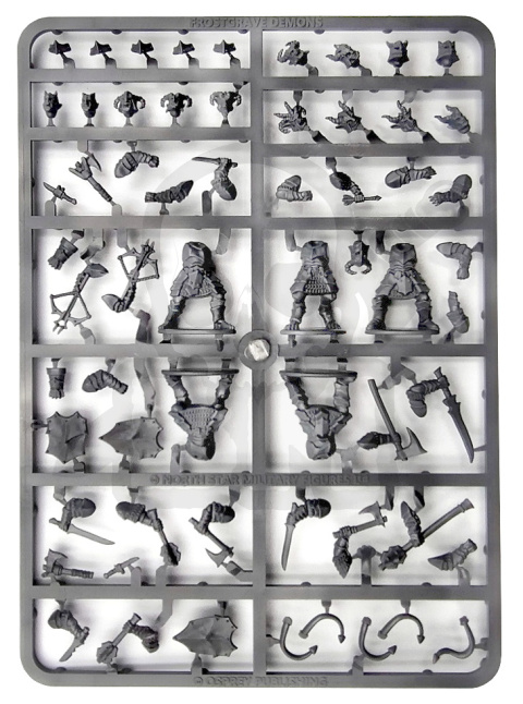 Frostgrave Demons - demony - 5 szt.