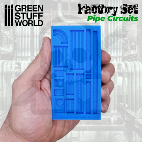 Silicone Molds - Pipe Circuits formy silikonowe