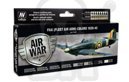 Vallejo 71147 Zestaw Model Air War FAA (Fleet Air Arm) Colors 1939-1945