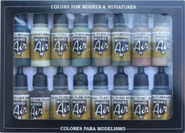 Vallejo 71180 Zestaw 16 farb Model Air - WWII Allied