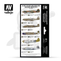 Vallejo 71184 Zestaw Model Air War US Army Air Corps Colors (CBI) Pacific Theater WWII