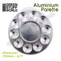 Aluminiowa paleta do mieszania farb duża 1 szt.