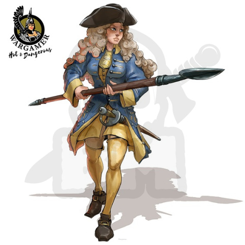 Astrid from Swedish Infantry (28 mm)