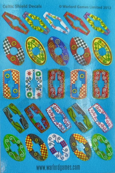 Celtic Decals Kalkomanie na tarcze Celtów