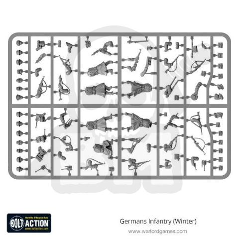 German Infantry (Winter) - niemieccy żołnierze - 6 szt.