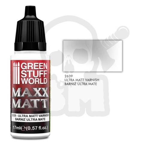 Green Stuff Maxx Matt Varnish - Ultramate 17ml lakier matowy