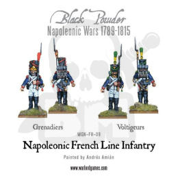 Napoleonic French Line Infantry 1806-1810 - 4 szt.