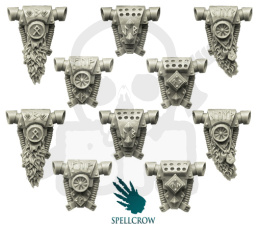 Plecaki odrzutowe Kosmicznych Wilków 10 szt. Marines Wolves Space Knights Backpacks