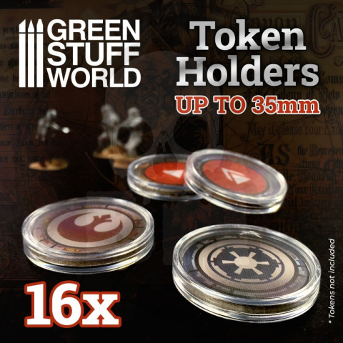 Token Holders 35mm - osłona na żeton 16 szt.