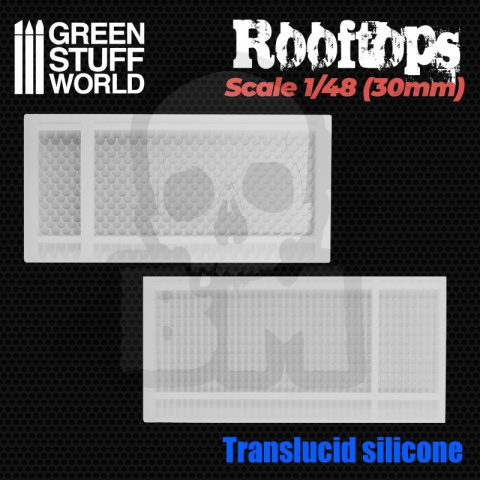 Silicone Molds Rooftops 1/48 30mm formy silikonowe