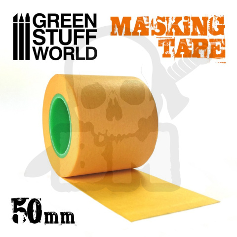 Green Stuff Masking Tape 50mm taśma maskująca 18m
