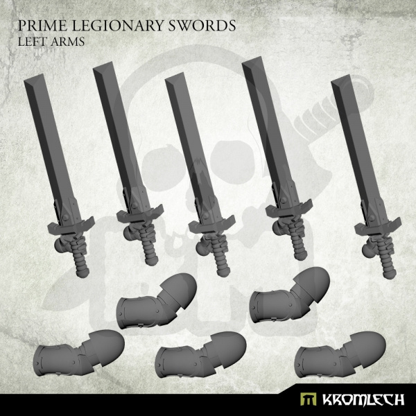 Prime Legionaries CCW Arms: Swords (left arms)