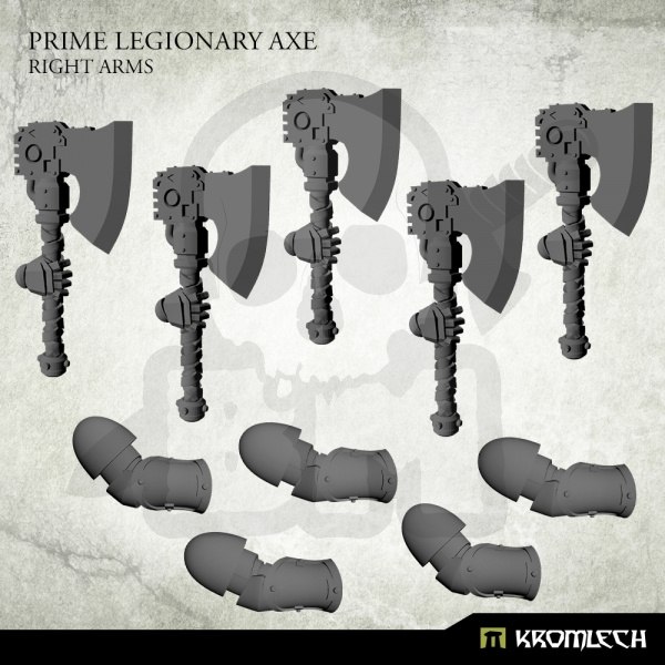 Prime Legionaries CCW Arms: Axes (right arms)