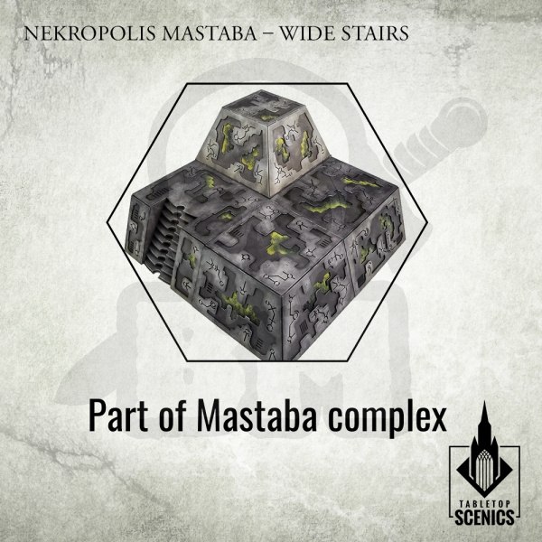 Nekropolis Mastaba – Wide Stairs