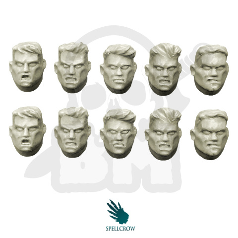 Humans Heads - główki uniwersalne 10 szt.